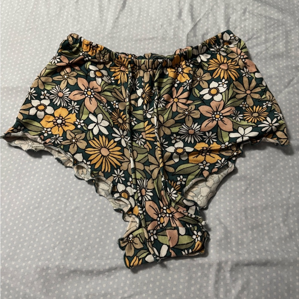 Gilly Hicks Floral Print Lounge Shorts